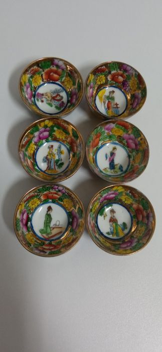 Tacinhas Chá Chinesas Jingdezhen Zhi.