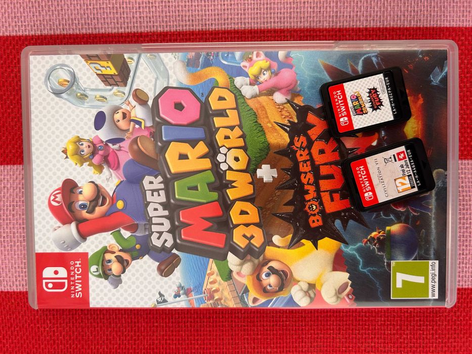 Nintendo Switch OLED Branco + Jogos + 256GB + Acessórios