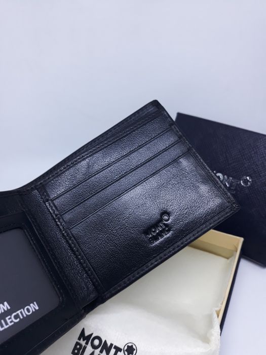 Чоловічий гаманець монт бланк кошельок | Мужской кошелек портмоне кожа