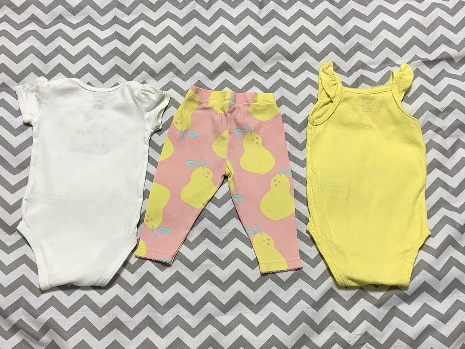 Набор Carter’s / набір Картерс два боді+лосини 6 місяців 68