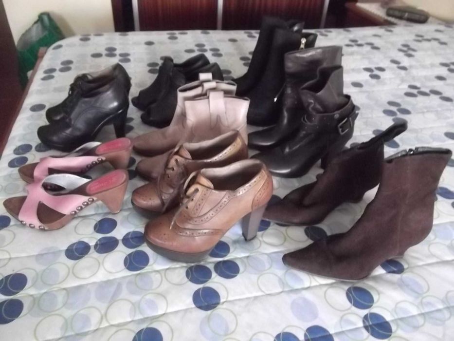 Sapatos altos e botins mulher 35/36