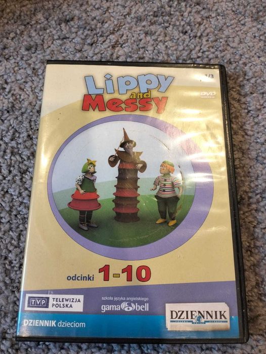Lippy and Messy odcinki 1-10 serial DVD