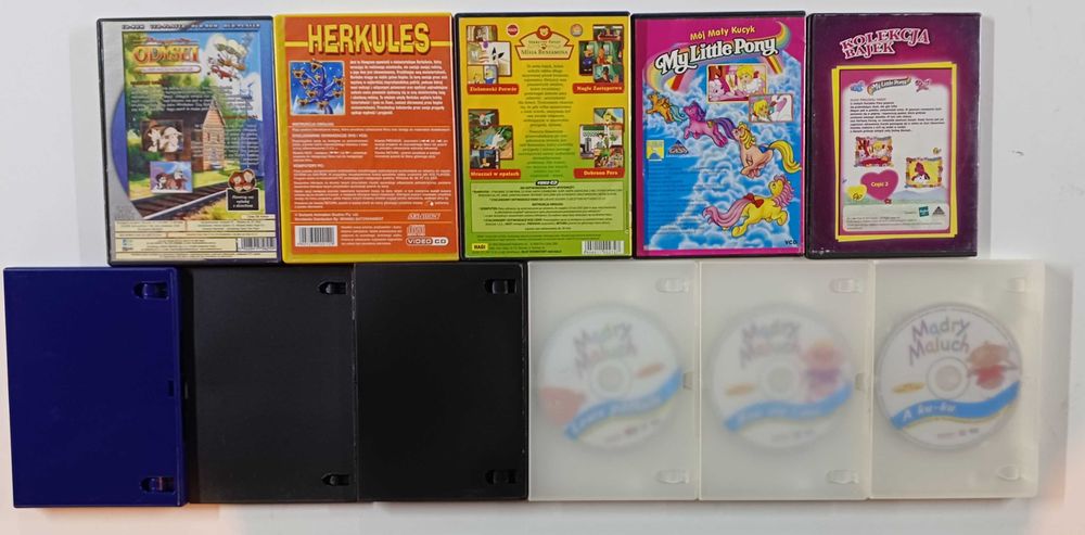 Bajki VCD zestaw 31 sztuk