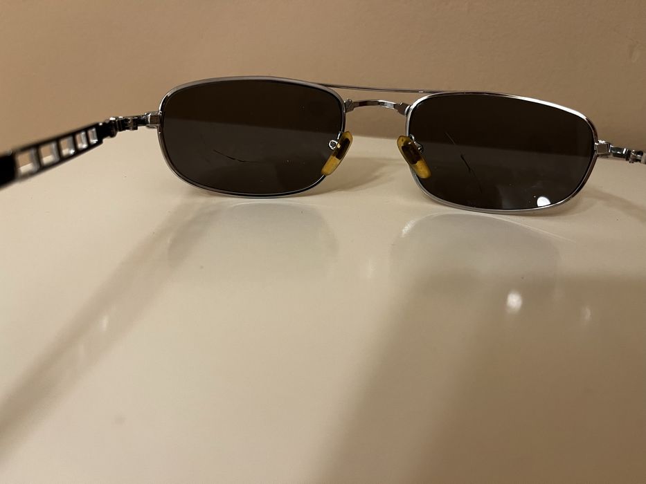 Stare okulary męskie przeciwsłoneczne