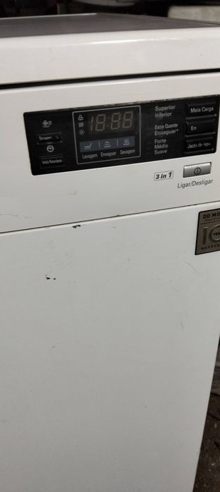 Entrega garantia máquina de loiça LG