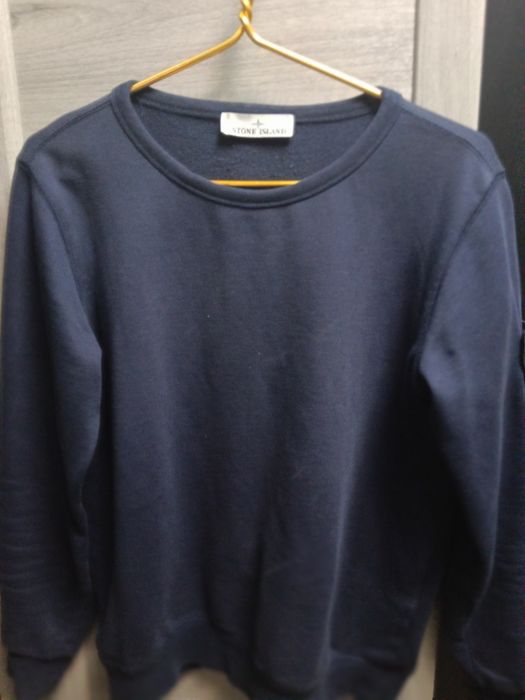 Свитшот Stone Island, тёмно-синий