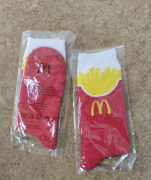 2 pary skarpet McDonald's