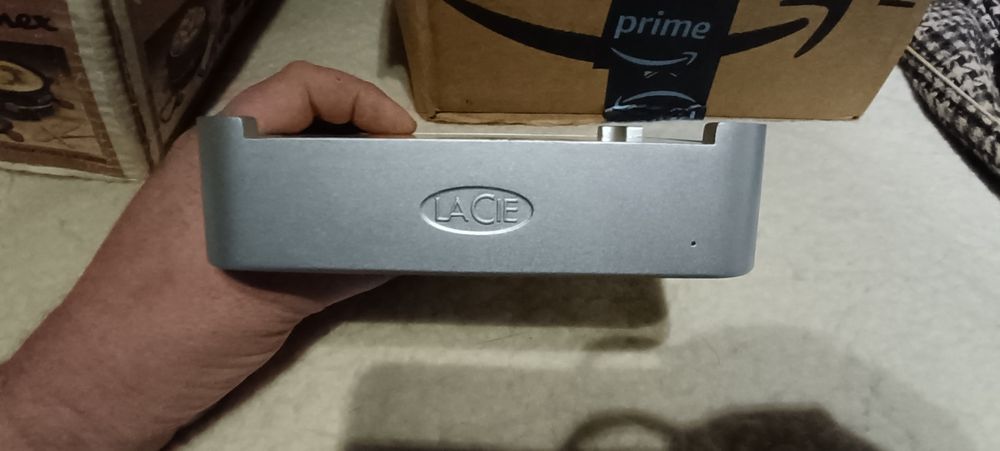 Disco rígido externo LaCie Mini CFW HD.