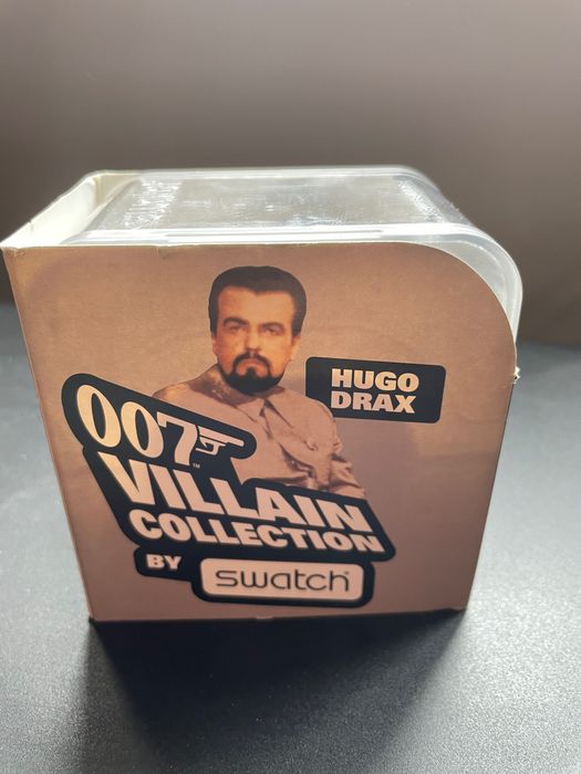 Relógio Swatch da Série 007 - Hugo Drax