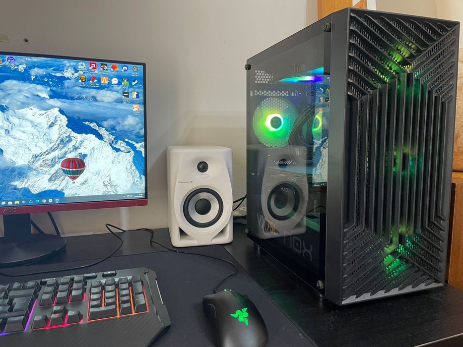 PC Gaming Ryzen 9 5900X RX7600 8GDR6 32 GB Ram NVme 1TB Impecável