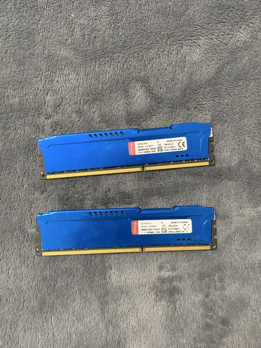 Оперативная память HyperX Fury по 8 gb ddr3