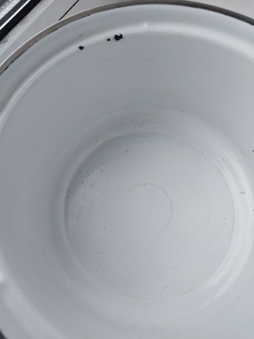 Большое эмальведро и кастрюля, БУ винтаж Польша (Киев)