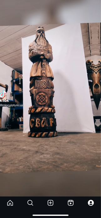 Кумири словянських богів Велес Род Перун Макош Морена Лада