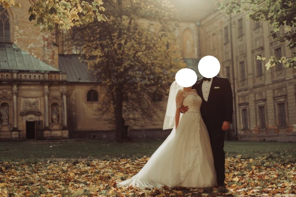 Suknia Ślubna rozmiar 34/36, XS/S