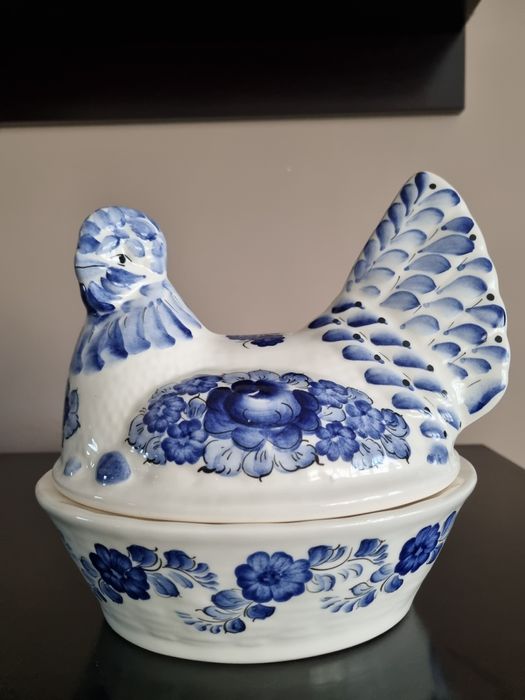 Kura porcelanowa fajans Włocławek