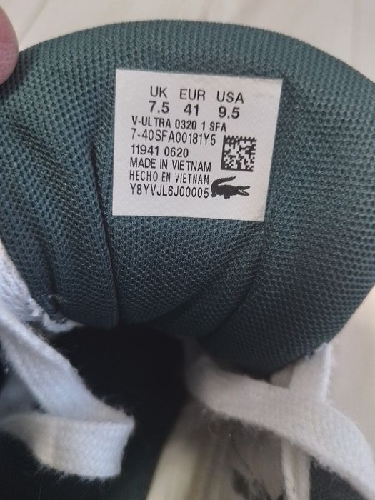 Кросівки ф- ми Lacoste,р.41