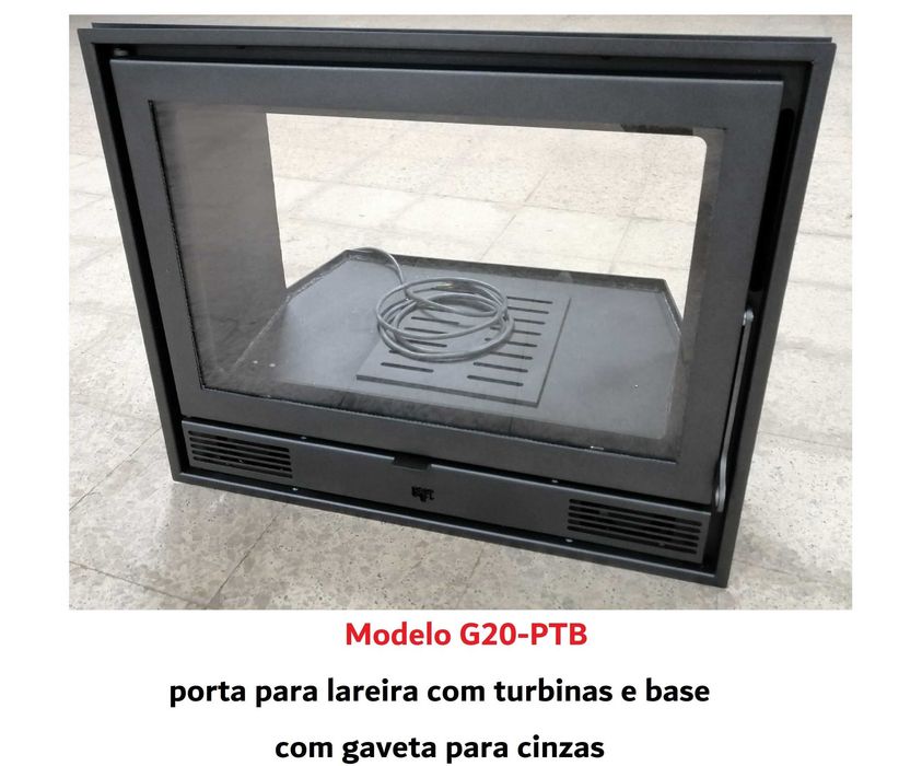 Porta para lareira e Recuperadores de calor (preços sob consulta)