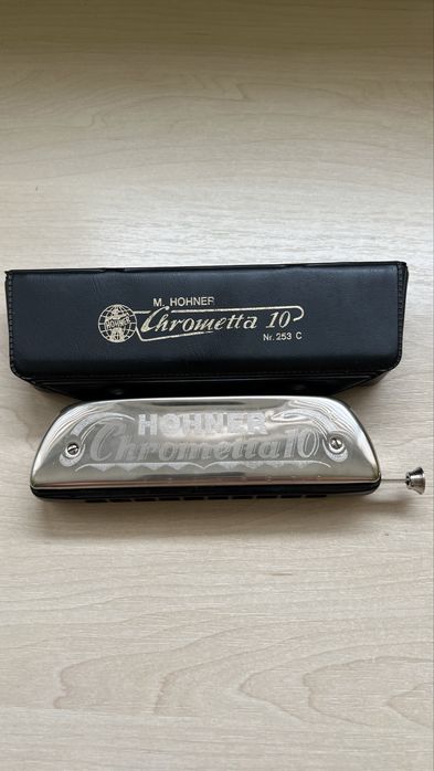 Губна гармошка Hohner Chrometta 10 C