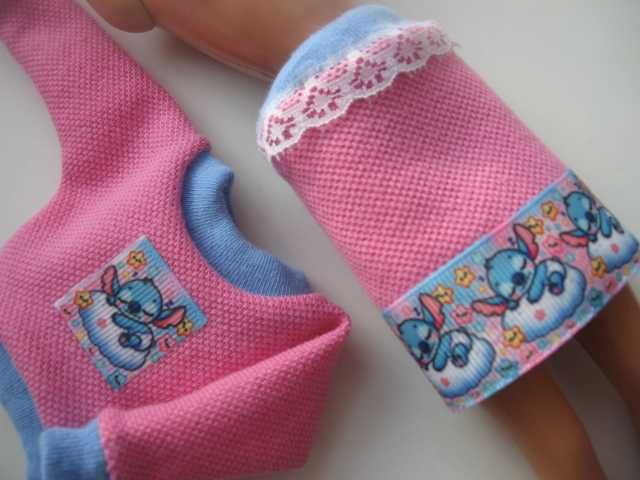 ubranka dla lalki barbie STICH