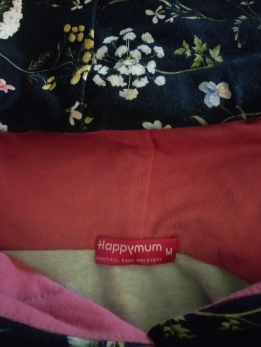 Dwie piękne bluzy ciążowe i do karmienia + jeansy gratis