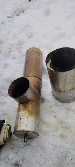 Димоходи, Нержавіючі труби б/у ф220, сендвіч, утеплені