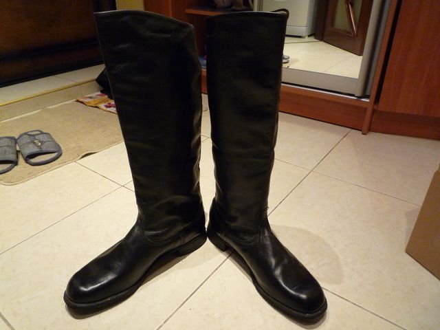 сапоги хромовые офицерские, новые (оригинал)