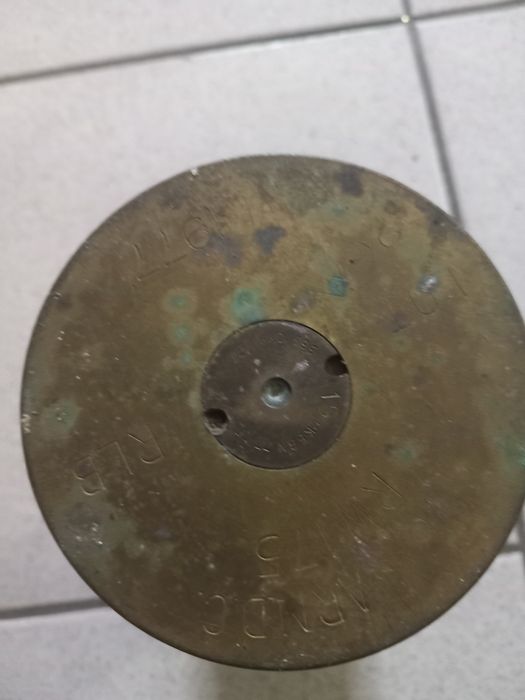 Involucro de munição carro combate