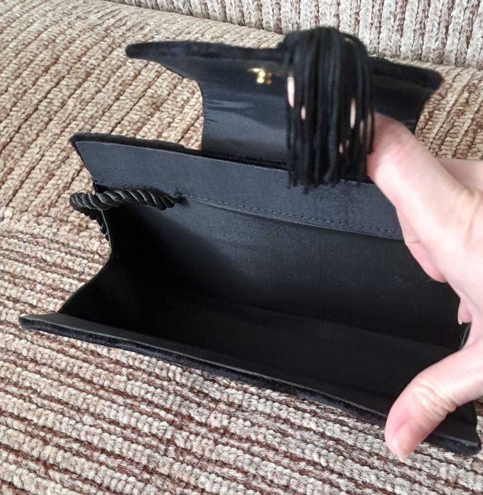 Бархатный клатч Италия