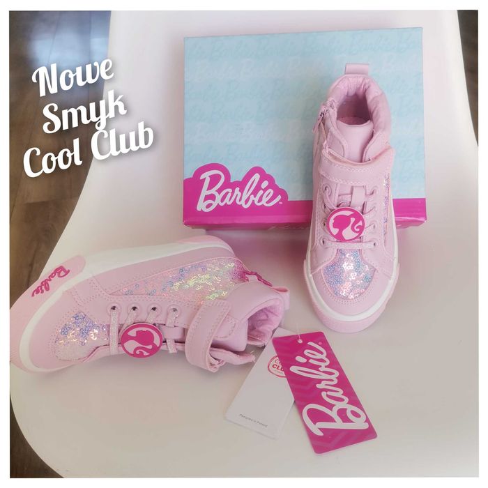Smyk Nowe buty Cool Club przejściowe botki Barbie 29