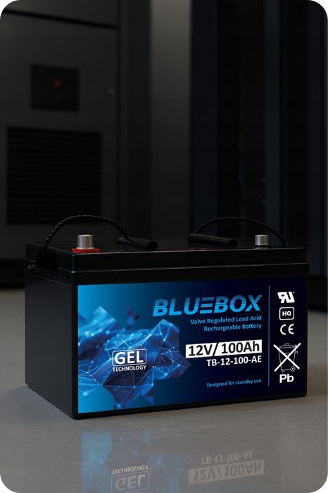 ЗНИЖКА!!! Гелевий акумулятор Gel Rebel Bluebox 100А 12V |  Аккумулятор
