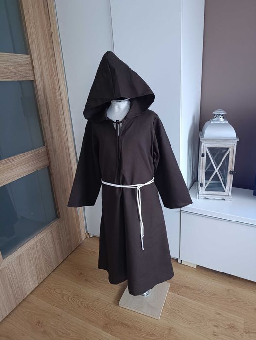 Strój karnawałowy ZAKONNIKA MNICHA ŚWIĘTEGO Franciszka  kostium 122/128 (16)