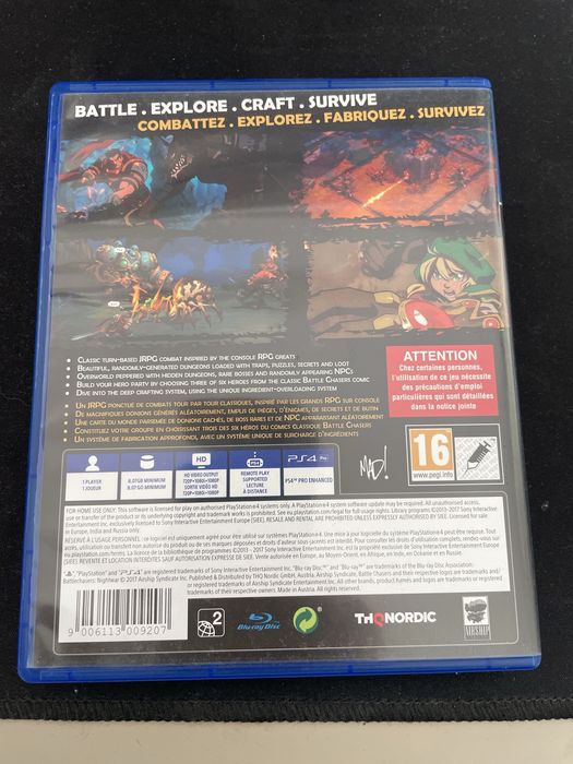 Battle Chasers Nightwar PS4