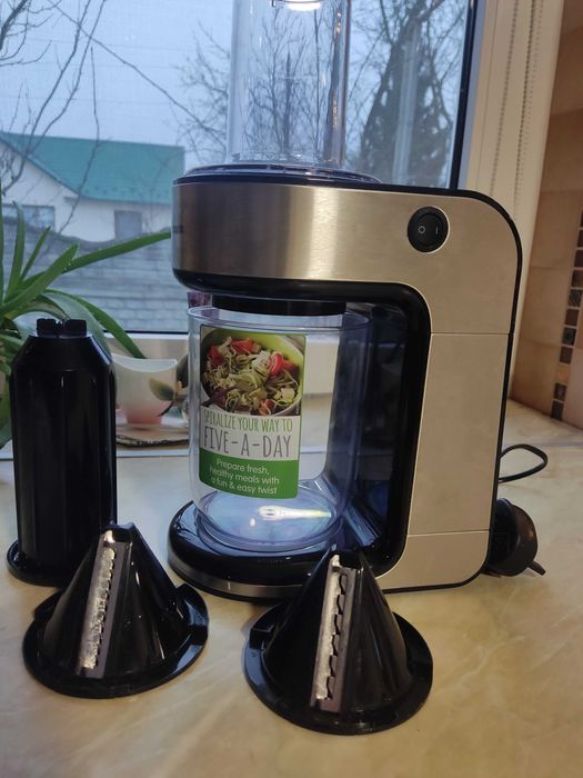 Спіралізатор Morphy Richard Spiralizer ,овочерізка спіральна.