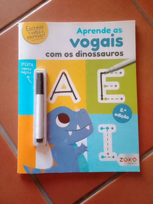 4 Livros didácticos infantis escolares - Envio Grátis Ctt