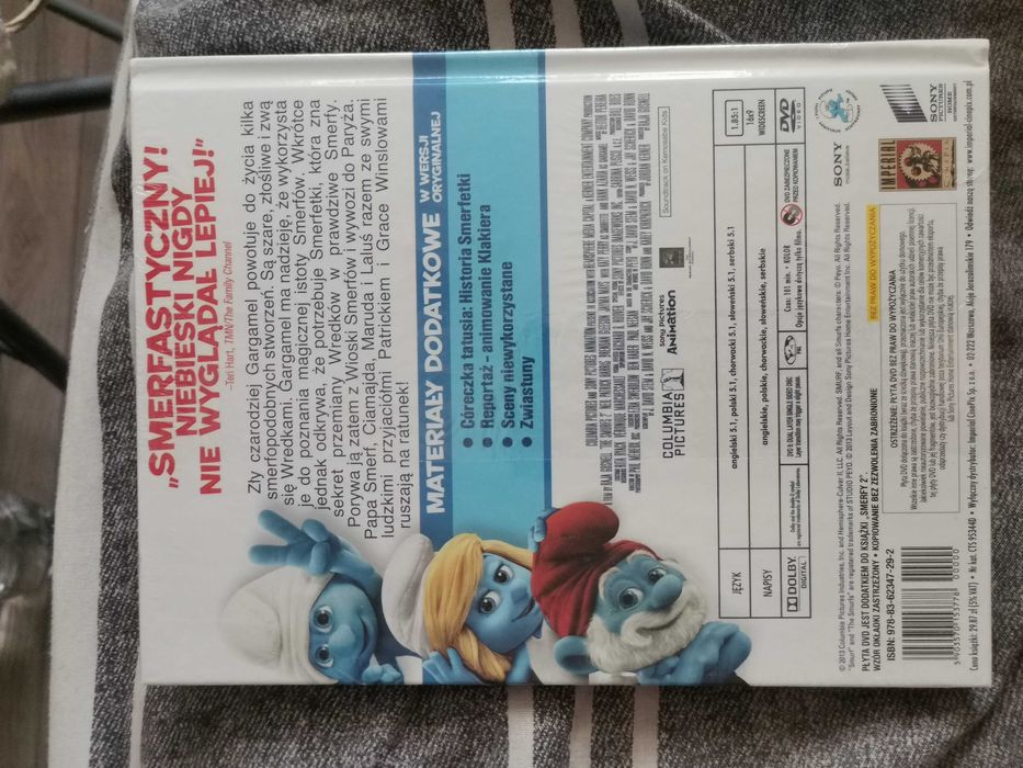 Film smerfy 2 na płycie