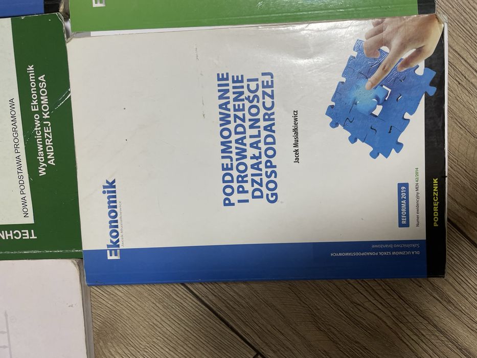 EKONOMIK Podręczniki i ćwiczenia zawodowe (wiecej w opisie)
