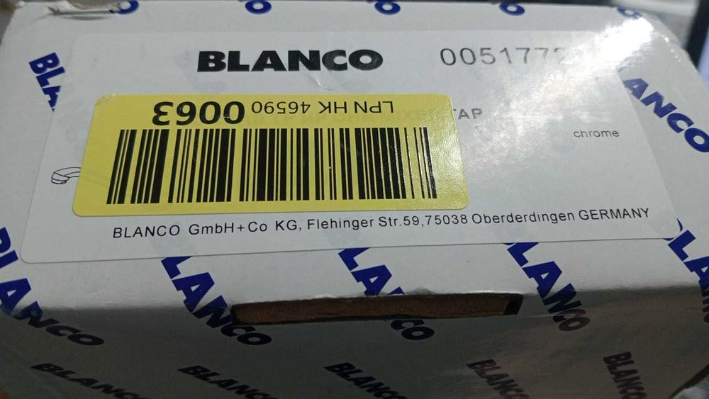Torneira Cozinha Blanco Daras Chrome (Alemã) - NOVA em Caixa