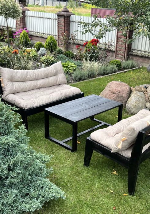 Диван із дерева,диван із піддонів,садовая мебель,садові меблі,ротанг