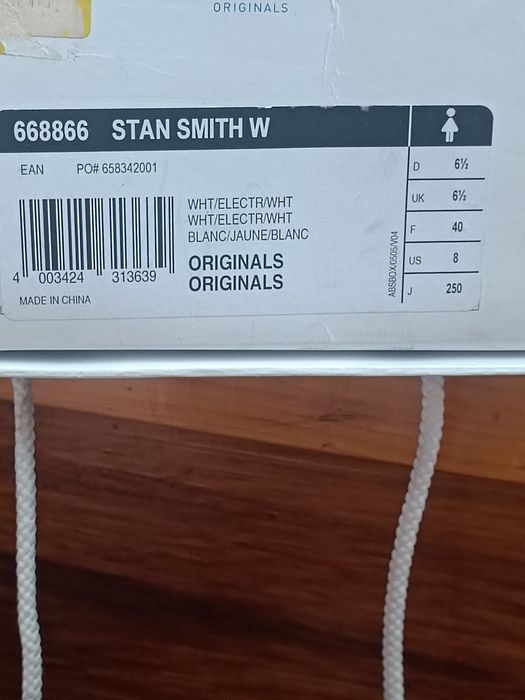 Adidas Originals Stan Smith жіночі низькі кеди