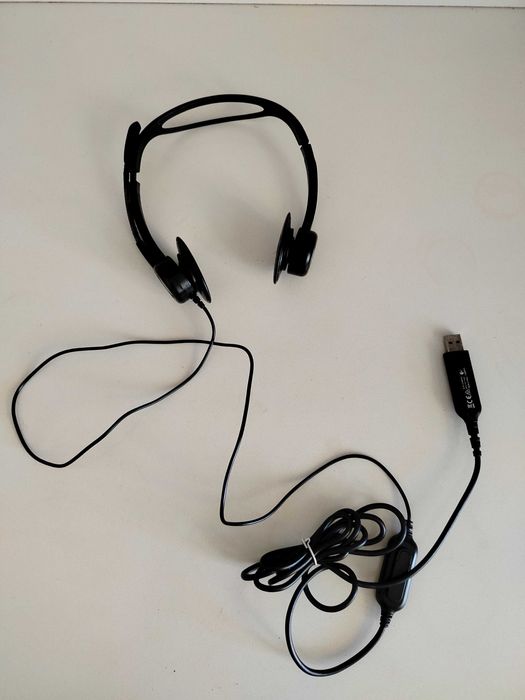Наушники с микрофоном Logitech 960 USB PC Headset гарнитура