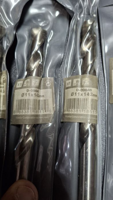 Brocas Makita aço rápido HSS