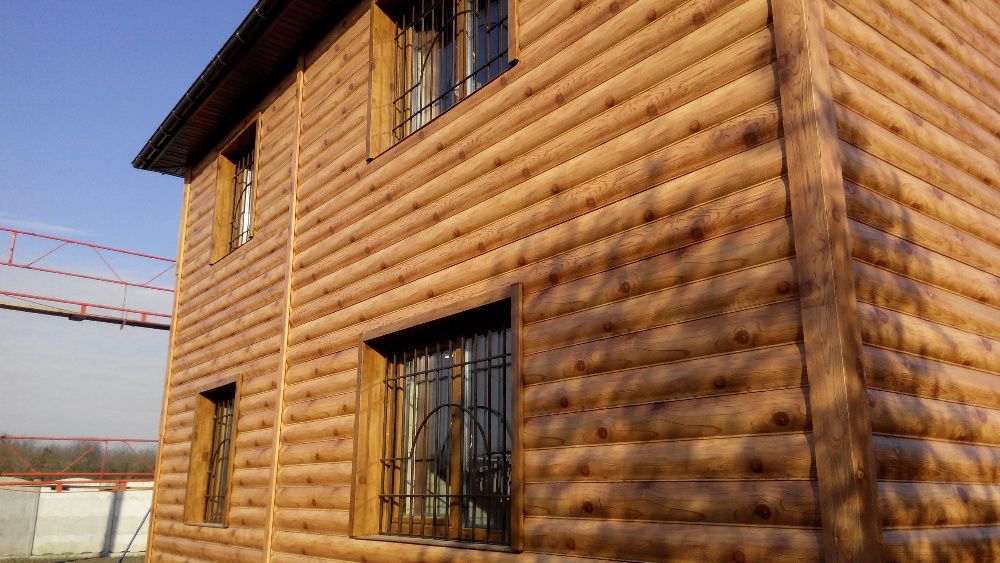 Блок-хаус металевий Золотий дуб