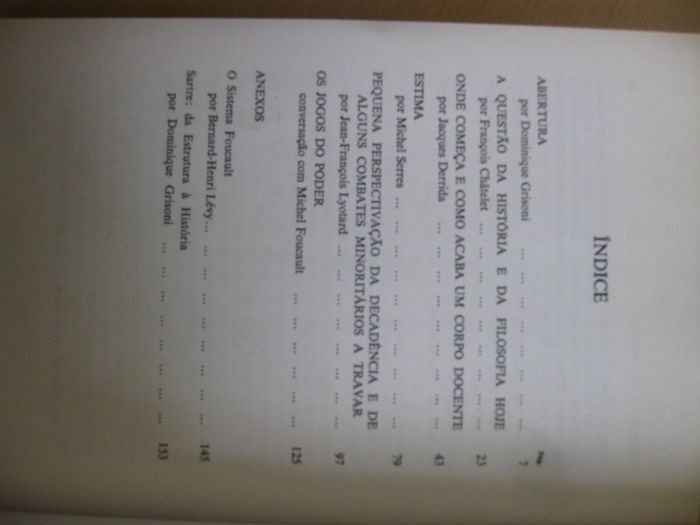 Políticas da Filosofia de Foucault, Châtelet