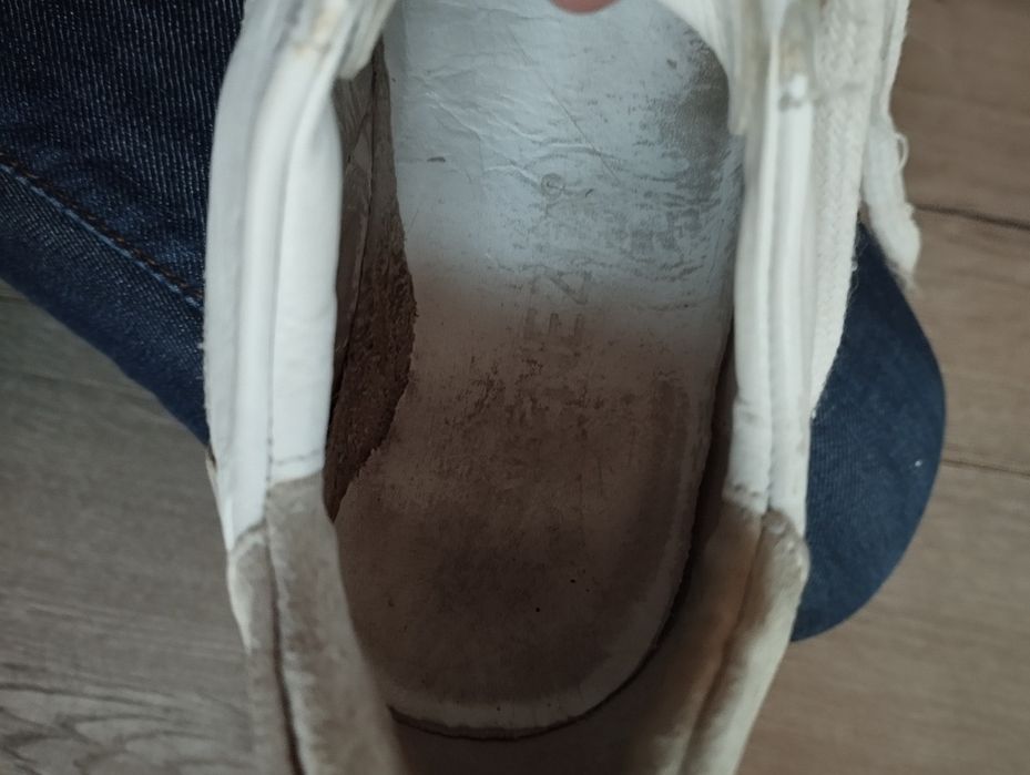 Białe adidasy buty Snickersy Sóra Venezia 36 37