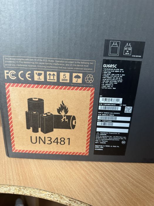 Ігровий ноутбук ASUS (GAMING NOTEBOOK) модель GU605CR