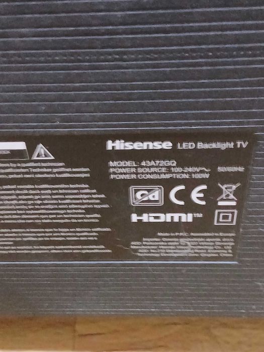 Vendo Tv Hisense 43 polegadas