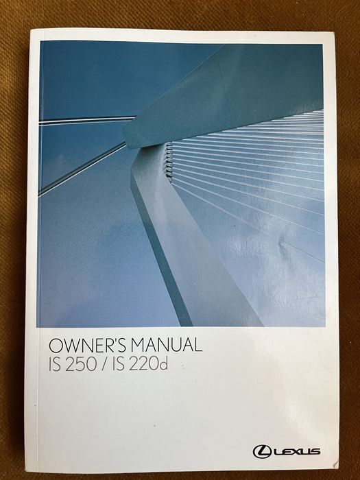 Instrukcja obsługi Lexus IS 250 / IS 220