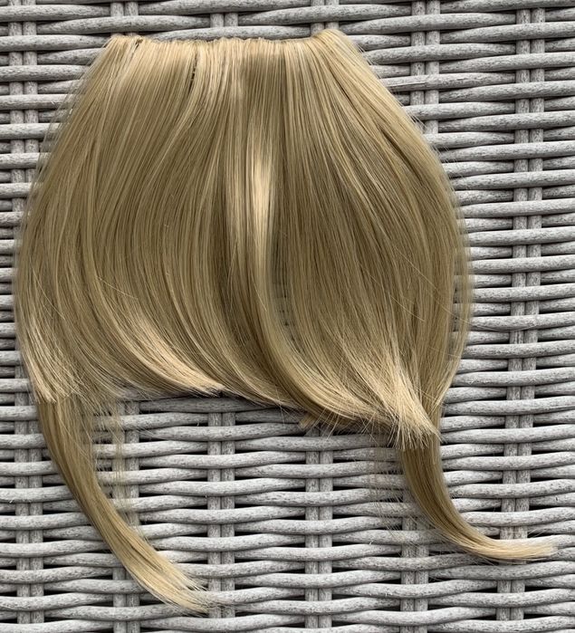 Premium Ultra włosy doczepiane, naturalny blond, grzywka, 56.