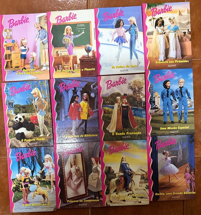 Lote Barbie – DVDs + Livros (Coleção completa)