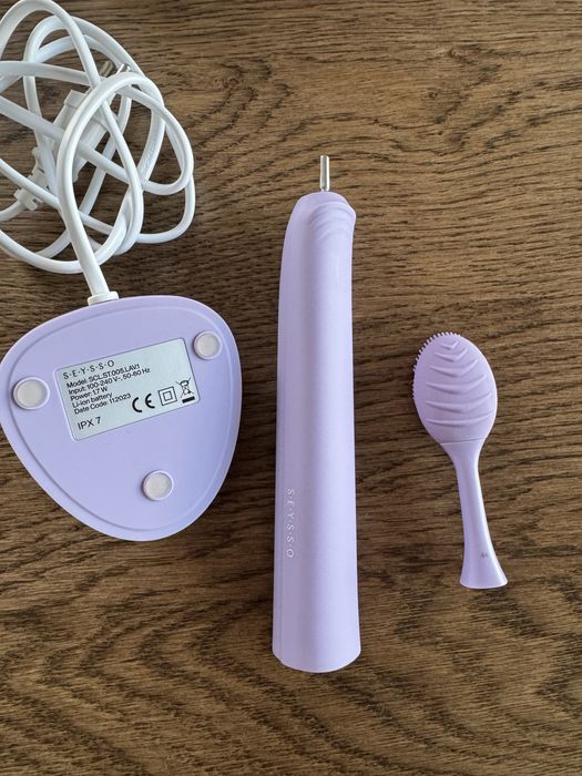 Szczoteczka soniczna Seysso Basic Lavender zestaw